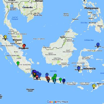 Map Location Afternoon Course Program Nomor